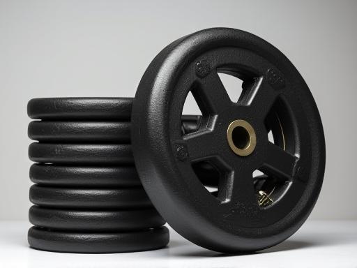 Immagine di un set completo di dischi bumper Forza & Acciaio